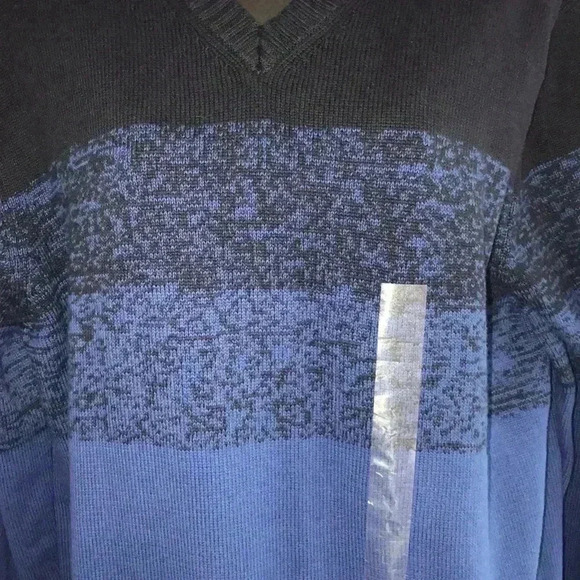 Sean John Colorblock Sweater Size L - Picture 4 of 5